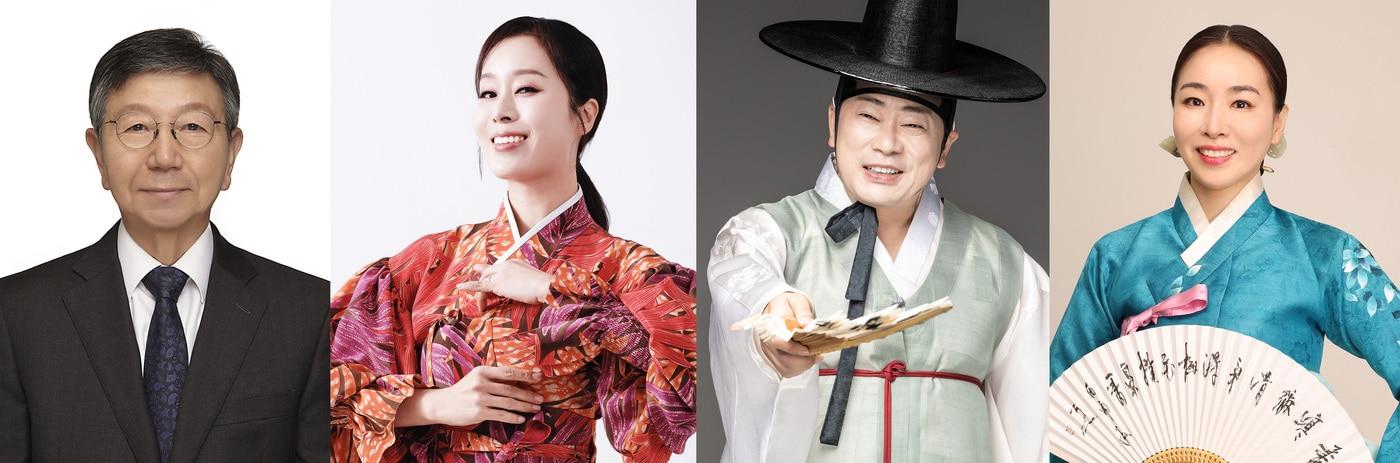 (왼쪽부터) 정병헌, 박애리, 임현빈, 정수인