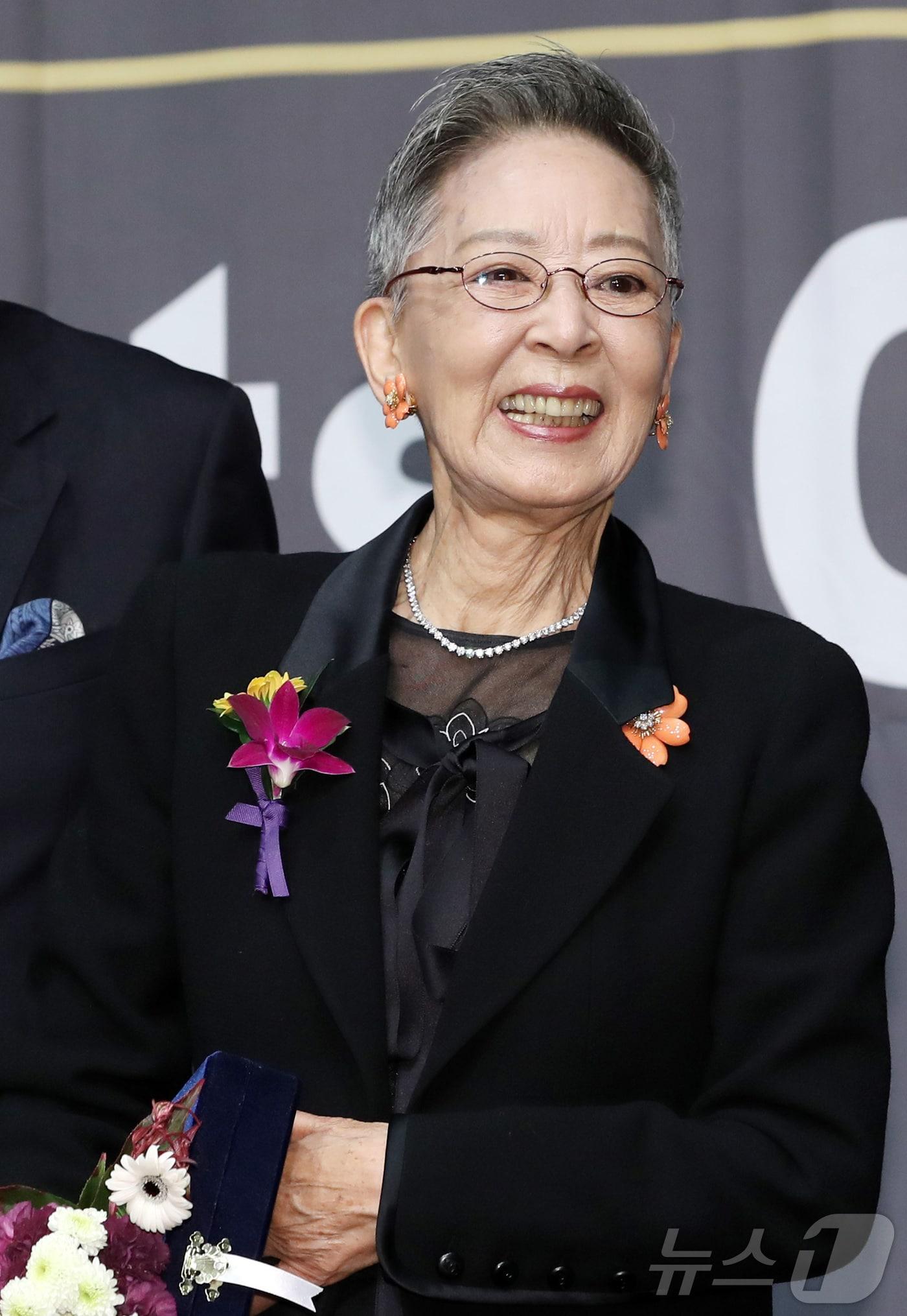 본문 이미지 - 원로 영화배우 김지미&#40;본명 김명자&#41; / 뉴스1