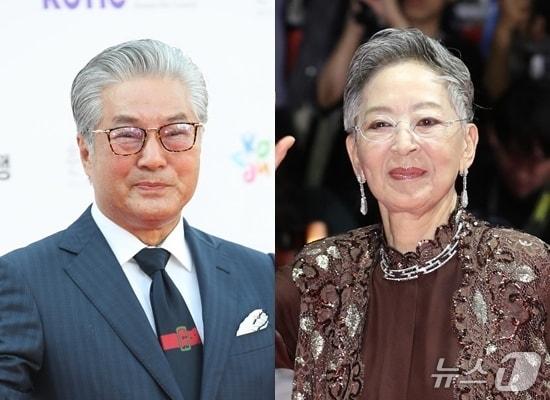 본문 이미지 - 한지일&#40;왼쪽&#41;, 김지미ⓒ 뉴스1