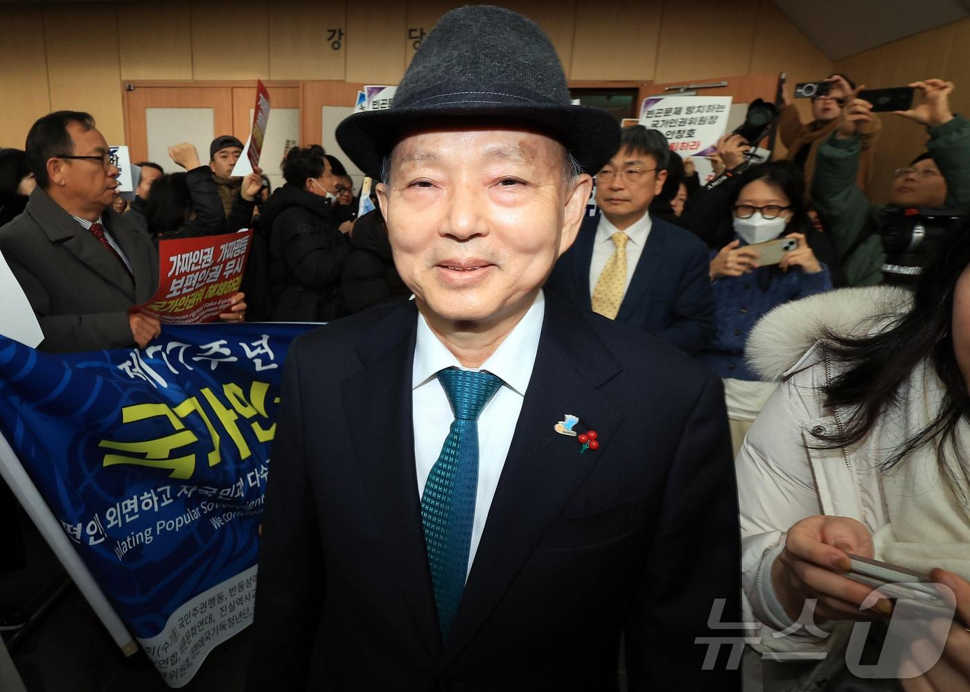 본문 이미지 - 안창호 국가인권위원회 위원장. 2025.12.10 ⓒ 뉴스1 김진환 기자