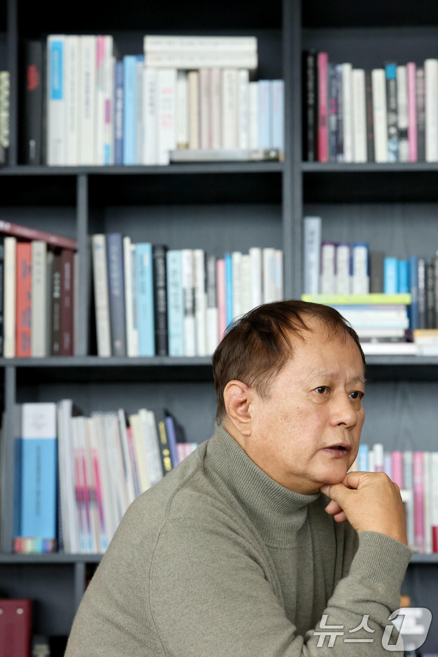 본문 이미지 - 배우이자 PMC프러덕션 예술총감독 송승환  ⓒ News1 이광호 기자