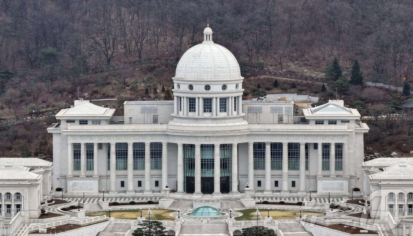 경기 가평군 설악면에 위치한 통일교 천정궁. 2025.12.10/뉴스1 ⓒ News1 김진환 기자