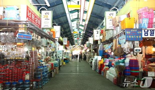 본문 이미지 - 전주남부시장 전경./뉴스1