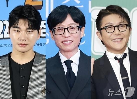 본문 이미지 - 이이경, 유재석, 조세호(왼쪽부터) / 뉴스1 DB