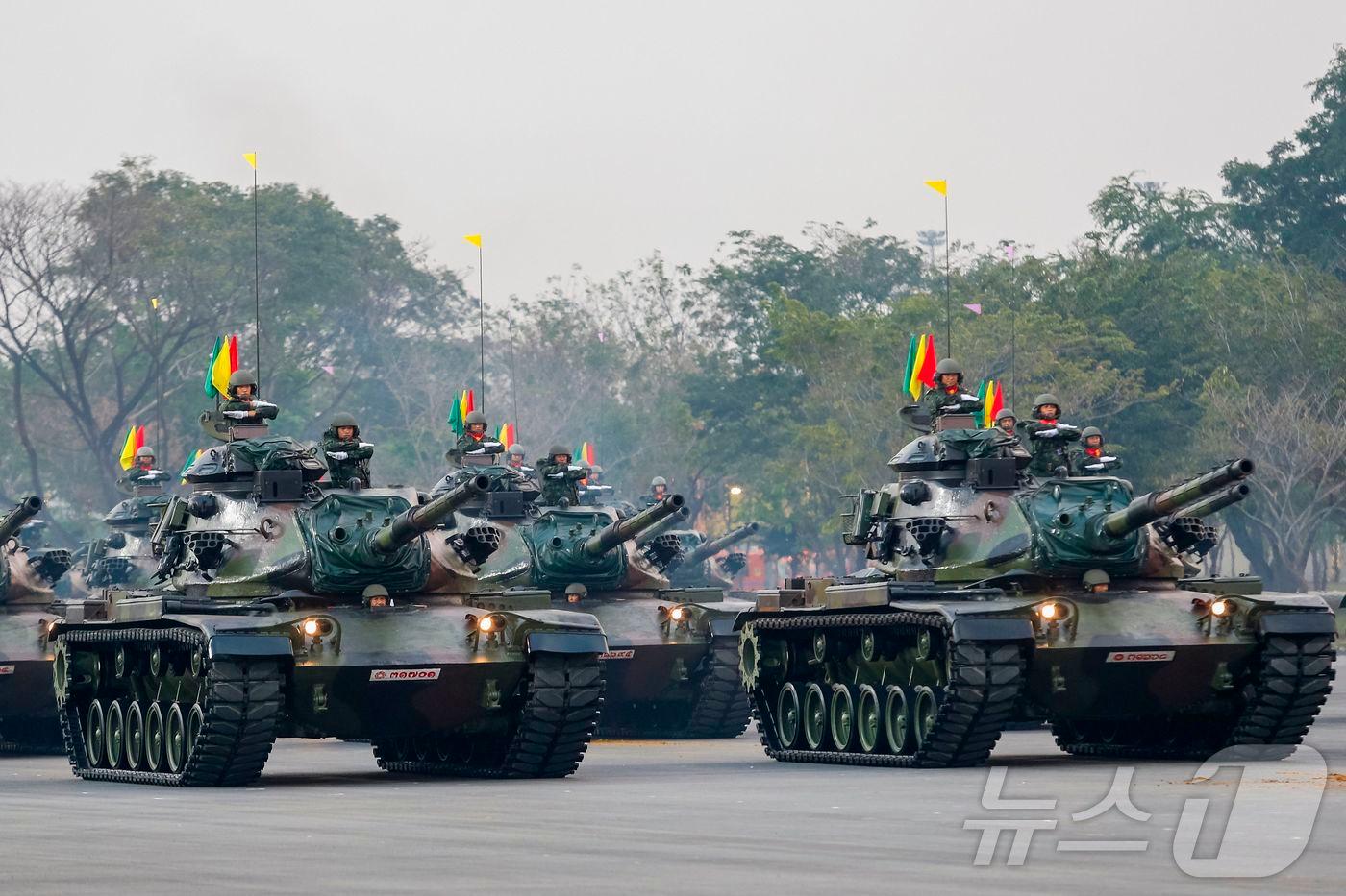 태국 전차 자료사진. ⓒ AFP=뉴스1 ⓒ News1 이종덕 기자