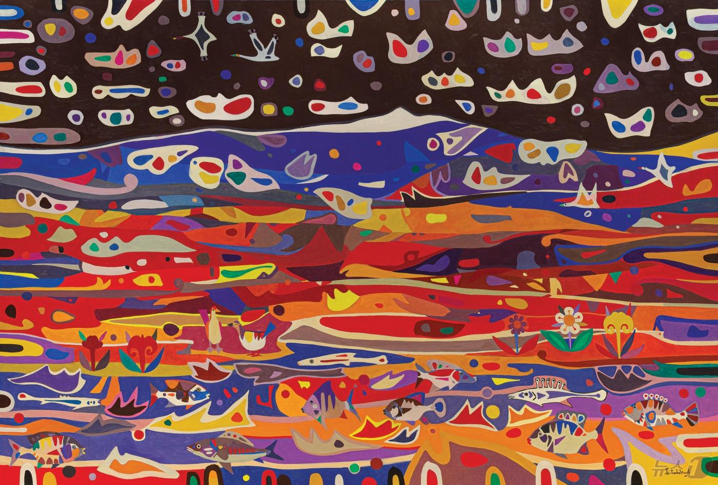 1996 오승윤 &#39;풍수 무등산&#39; &#40;아시아문화전당 제공. 재판매 및 DB금지&#41; /뉴스1 