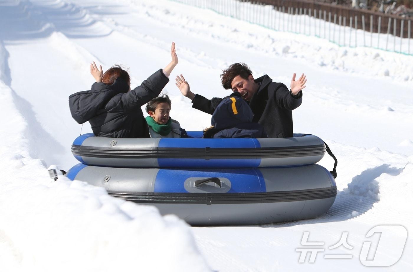 스노우 버스터, 익스프레스 코스&#40;에버랜드 제공&#41; 