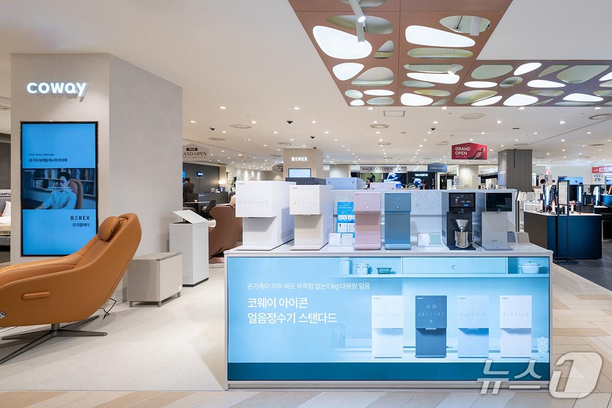 본문 이미지 - 코웨이, 공식 직영점 &#39;코웨이 갤러리&#39; 롯데백화점 강남점 입점&#40;코웨이 제공&#41;