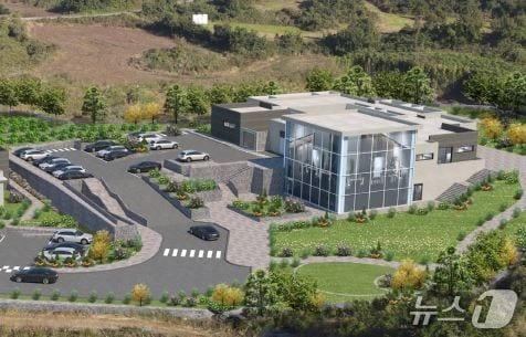 본문 이미지 - 제2동물보호센터 조감도&#40;제주도 제공&#41;/뉴스1