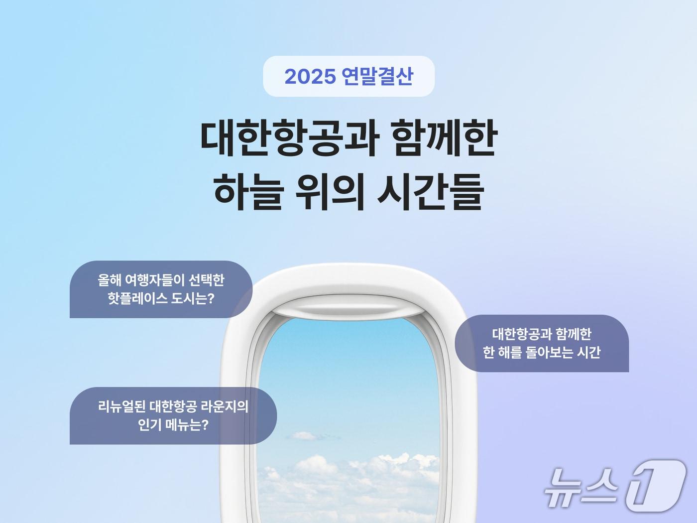 본문 이미지 - 대한항공 2025년 연말결산