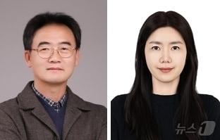 본문 이미지 - 광주교사노조 5대 위원장으로 선출된 박삼원 위원장&#40;왼쪽&#41;과 양정원 수석부위원장.&#40;광주교사노조 제공. 재배포 및 DB 금지&#41;