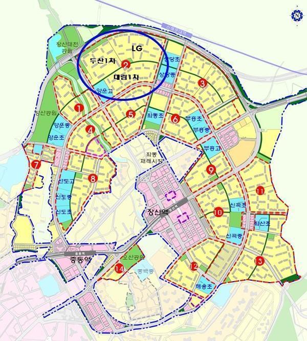 본문 이미지 - 해운대지구&#40;국토교통부 제공&#41;.뉴스1 ⓒ News1