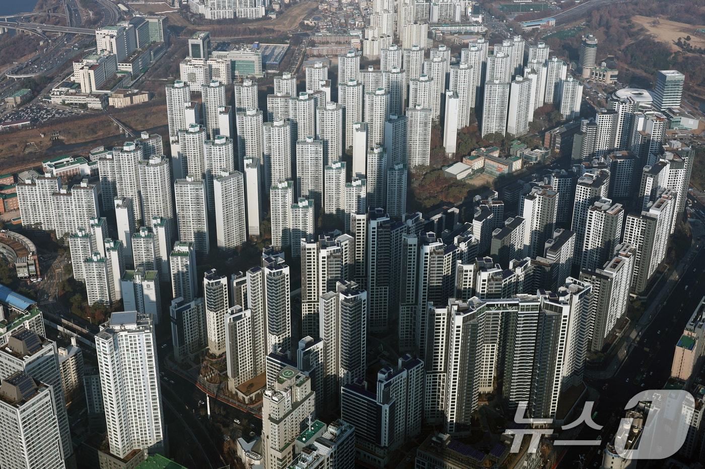 서울 송파구 아파트 단지 전경. 2025.12.11/뉴스1 ⓒ News1 구윤성 기자