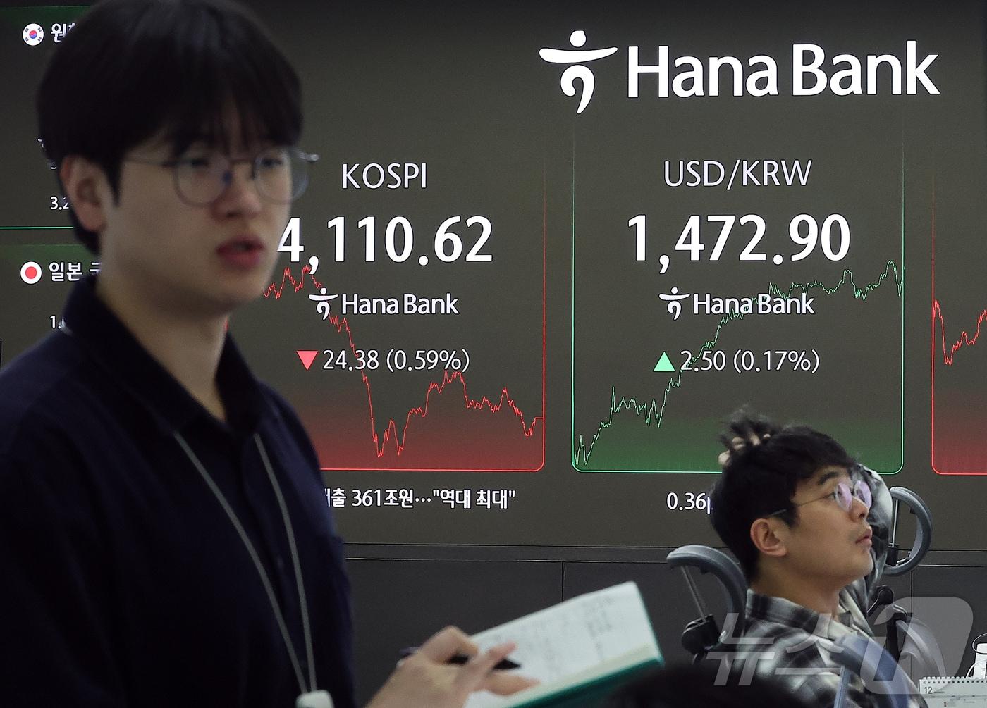본문 이미지 - 11일 서울외환시장에서 달러·원 환율은 전일 오후 3시 30분 주간종가 대비 2.50원 내린 1472.90원을 나타내고 있다. 2025.12.11/뉴스1 ⓒ News1 김진환 기자