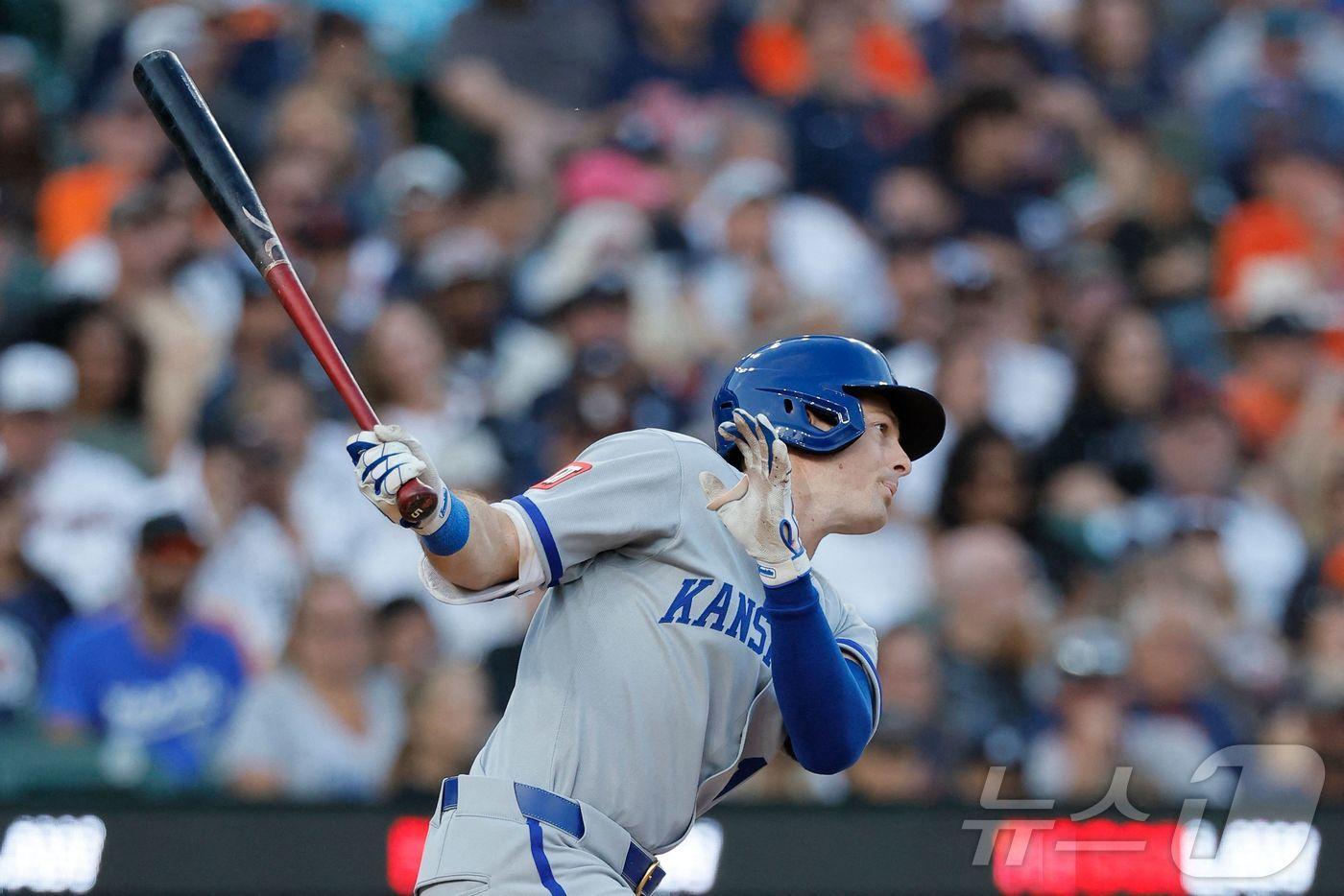 애틀랜타 브레이브스와 계약한 외야수 마이크 야스트렘스키. ⓒ AFP=뉴스1