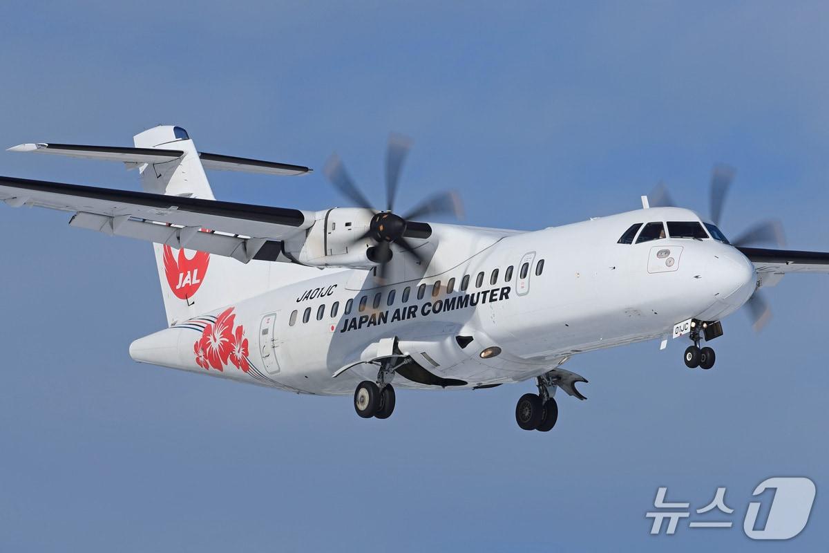 본문 이미지 - 일본 홋카이도 에어 시스템&#40;HAC&#41; 여객기. &#40;출처=엑스&#41; 2025.12.11./뉴스1
