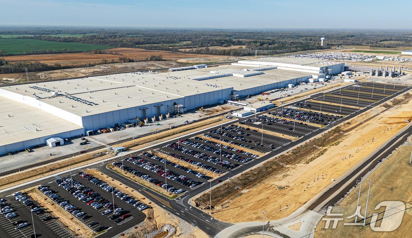 SK온이 운영하는 블루오벌SK 테네시 공장 전경.&#40;SK온 제공&#41; 