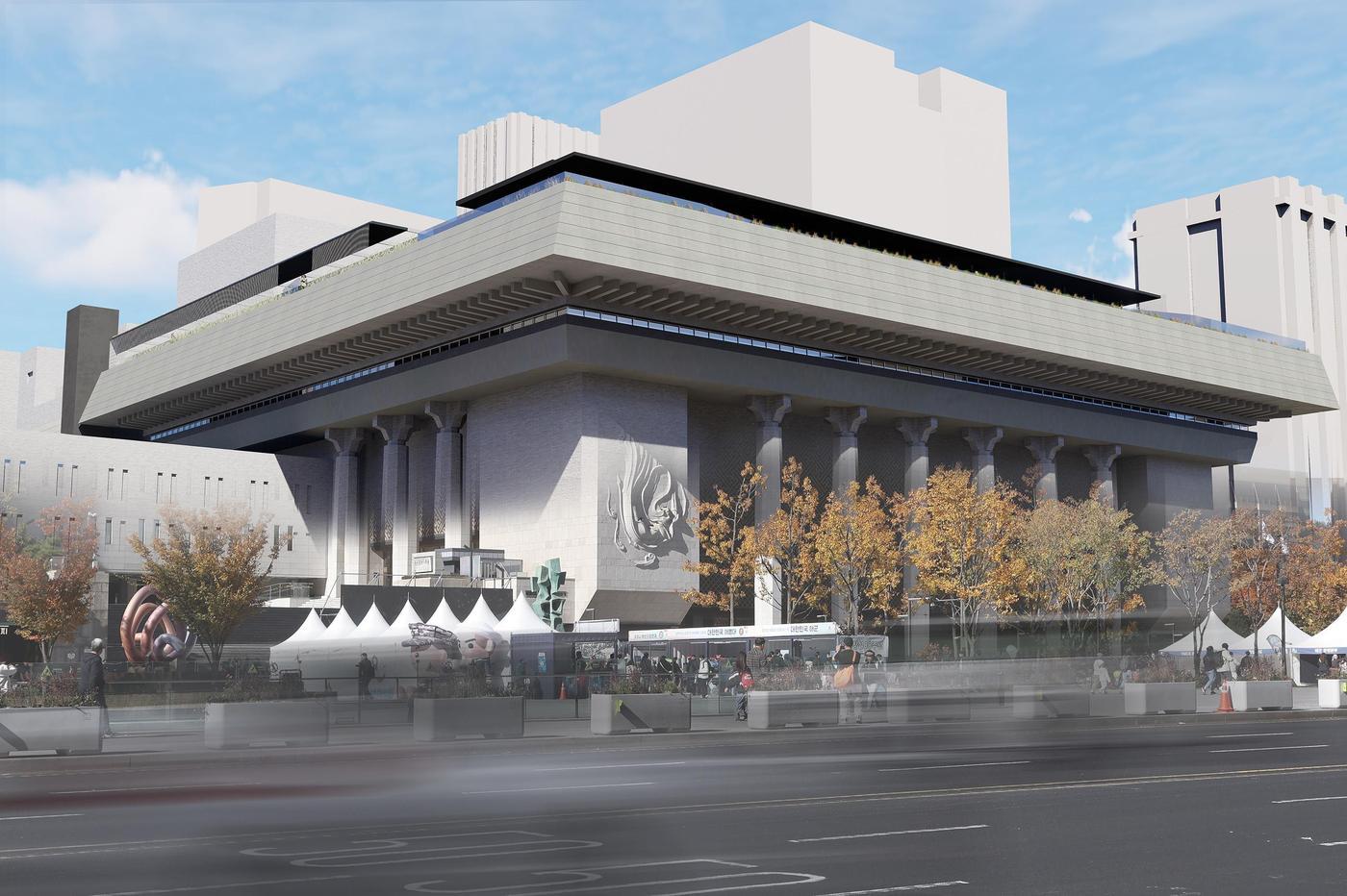  세종문화회관 옥상정원 조성 설계 공모 당선작&#40;서울시 제공&#41; &#40;서울시 제공&#41; 뉴스1 ⓒ News1 