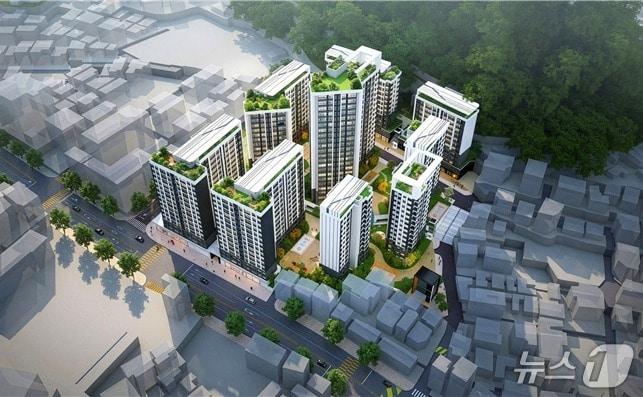 본문 이미지 -  종로구 숭인동 61 일대 모아타운 대상지 &#40;서울시 제공&#41; 뉴스1 ⓒ News1