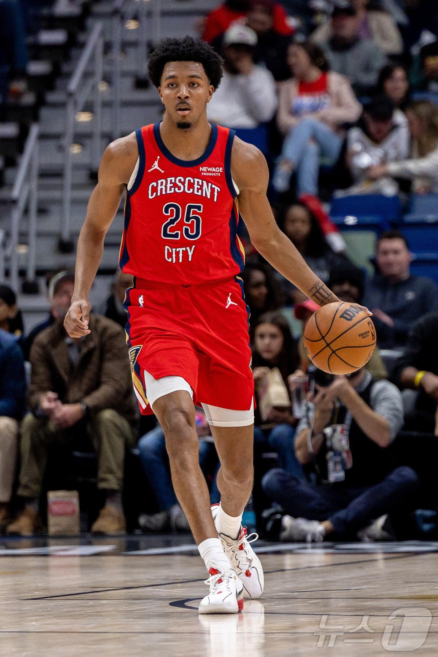 본문 이미지 - NBA 뉴올리언스 트레이 머피 3세. ⓒ 로이터=뉴스1