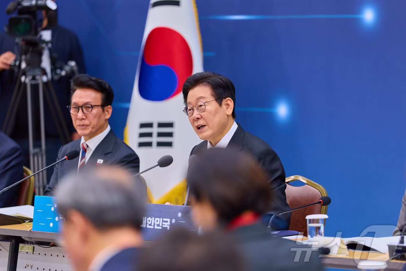 이재명 대통령이 12일 세종시 정부세종컨벤션센터에서 열린 과학기술정보통신부·개인정보보호위원회 업무보고에서 발언하고 있다. &#40;대통령실 제공. 재판매 및 DB 금지&#41; 2025.12.12/뉴스1 ⓒ News1 이재명 기자