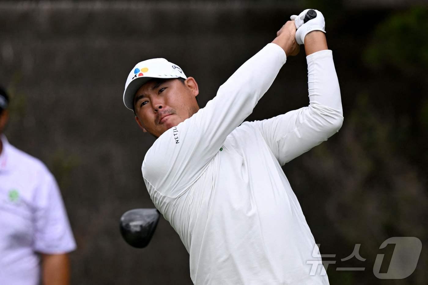 김시우. ⓒ AFP=뉴스1