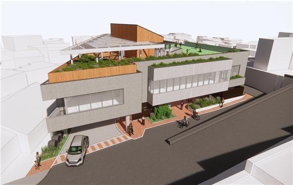 본문 이미지 -  옥인제1공영주차장 조감도(서울시 제공) 뉴스1 ⓒ News1  