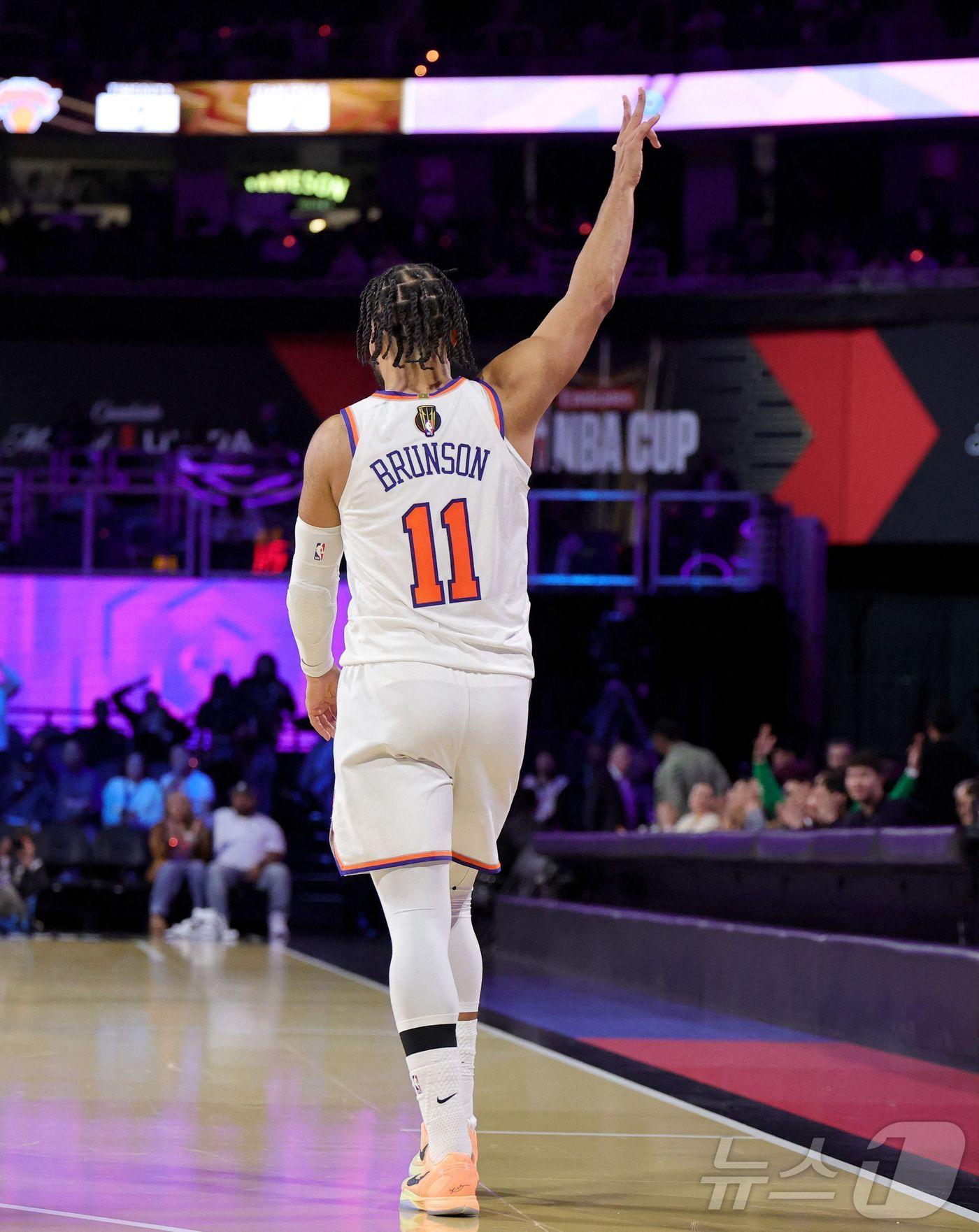 본문 이미지 - NBA 뉴욕 닉스 제일런 브런슨.ⓒ AFP=뉴스1