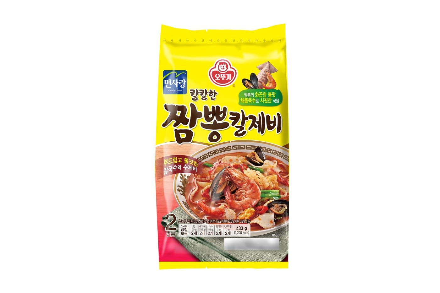 오뚜기 짬뽕칼제비 시뮬컷.(오뚜기 제공)