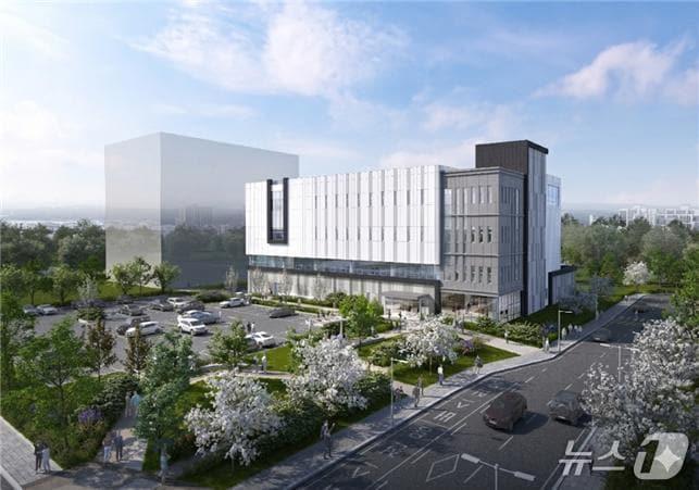 본문 이미지 - 첨단의과학 동물실험동 조감도.(KAIST 제공. 재판매 및 DB금지)/뉴스1