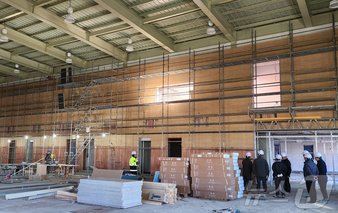 경북교육청이 오는 24일까지 학교 시설공사에 대한 체계적이고 지속적인 관리를 위해  현장점검을 실시한다. /뉴스1 