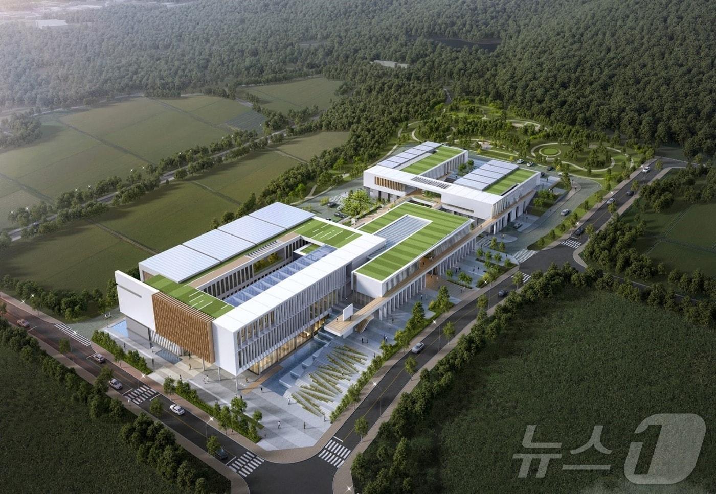 농식품 기후변화대응센터 조감도 (해남군 제공. 재판매 및 DB금지) /뉴스1 