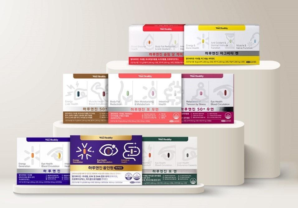 본문 이미지 - 삼진제약 하루엔진 라인업. (삼진제약 제공)