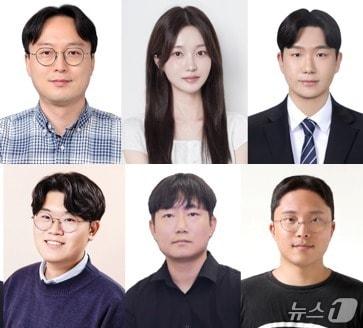 본문 이미지 - GIST 김승준 교수,강유민·박정주·김광빈·성민우 학생, University of Washington 황석현 학생&#40;왼쪽 위부터 시계방향&#41;&#40;지스트 제공, 재판매 및 DB금지&#41;/뉴스1 