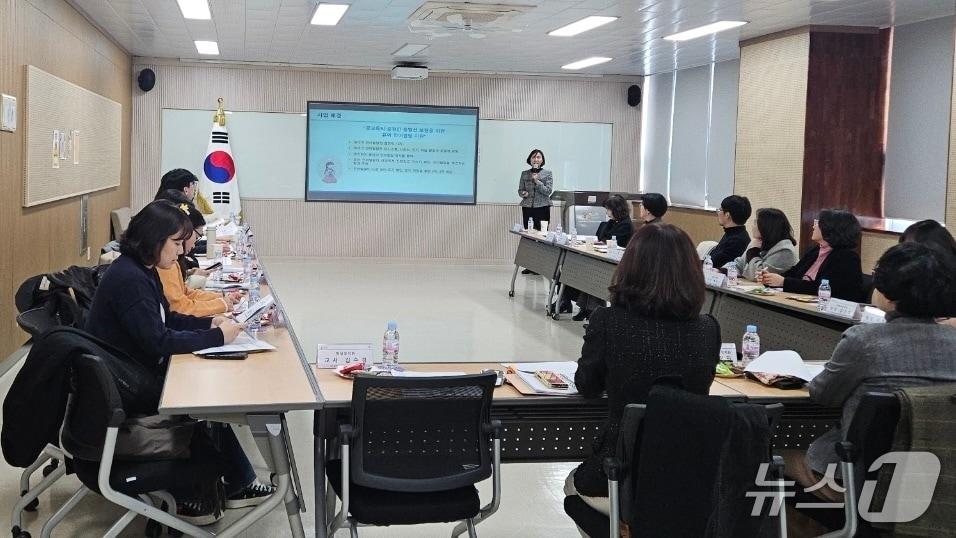 본문 이미지 - 강원특별자치도교육청, ‘2025 유아 언어 발달 검사 및 치료 지원 사업 성과보고회’ 개최.(도교육청 제공, 재판매 및 DB금지)