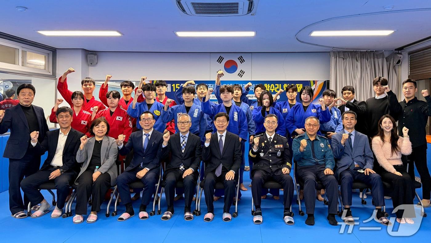 계명문화대 경찰행정과가 올해 경찰공무원 채용시험에서 17명의 합격자를 배출했다. (계명문화대 제공. 재판매 및 DB금지)