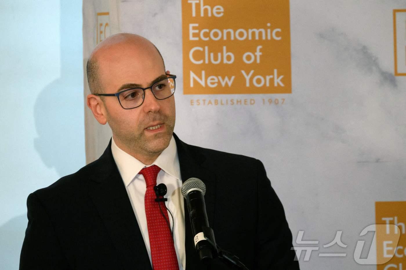 연방준비제도의 스티븐 마이런 이사 ⓒ AFP=뉴스1