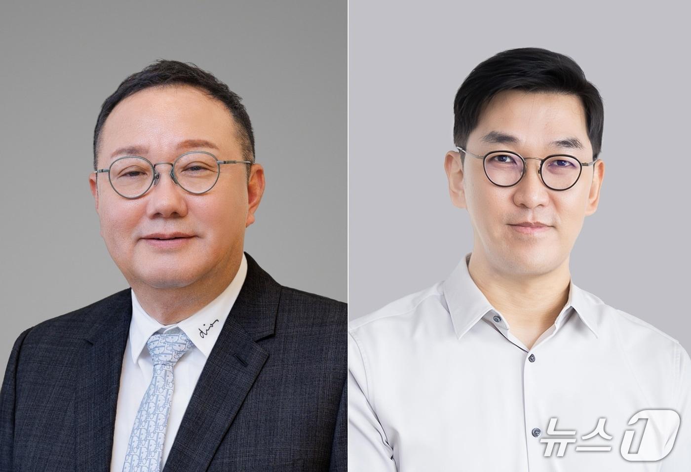 박장선 투데이아트 대표(왼쪽), 정성은 위버스마인드 대표 (중기중앙회 제공)