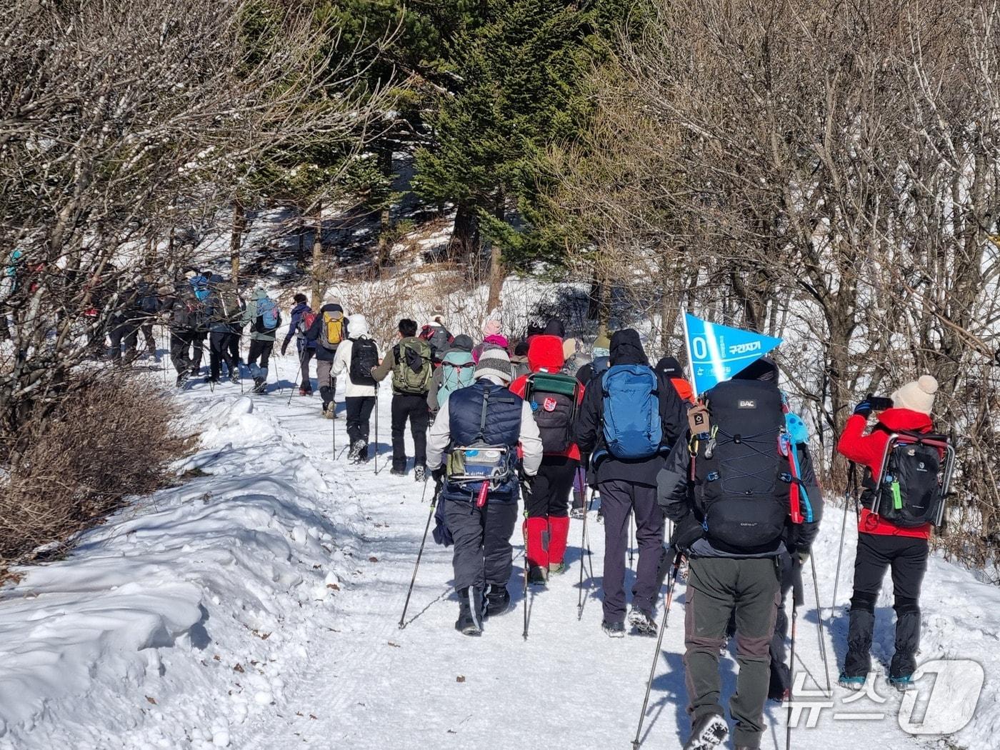 본문 이미지 - 강릉바우길 주말 걷기 프로그램.(강릉시 제공, 재판매 및 DB 금지) 2025.12.16/뉴스1