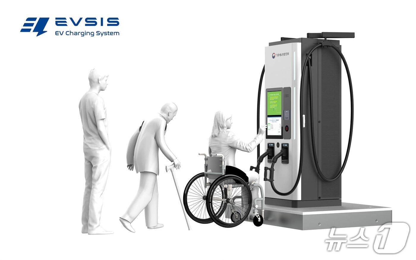 롯데이노베이트 EVSIS 환경부 공공 급속충전기 제조·설치사업 4권역 수주(롯데이노베이트 제공)