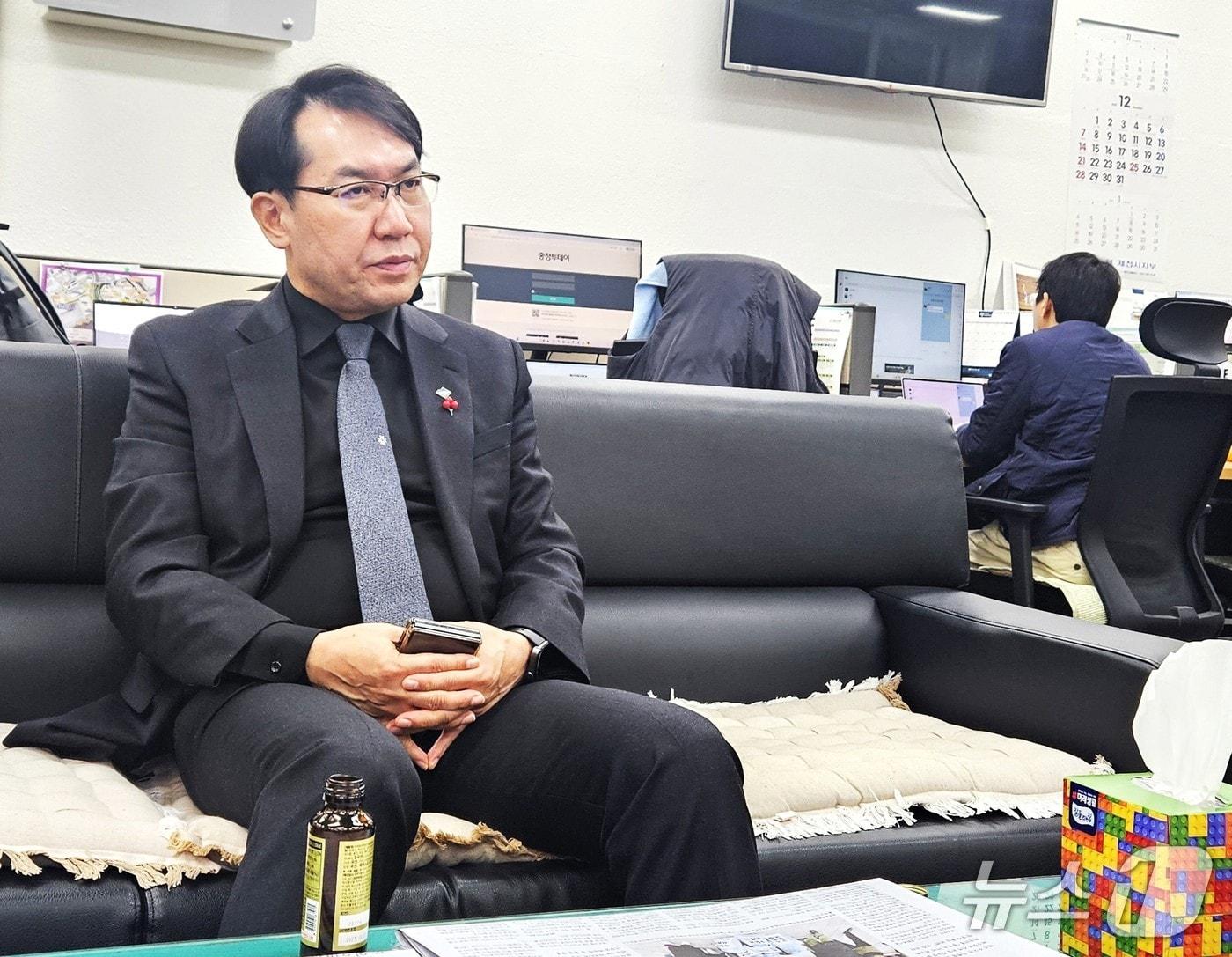 본문 이미지 - 최승환 제천부시장.ⓒ News1 손도언 기자 