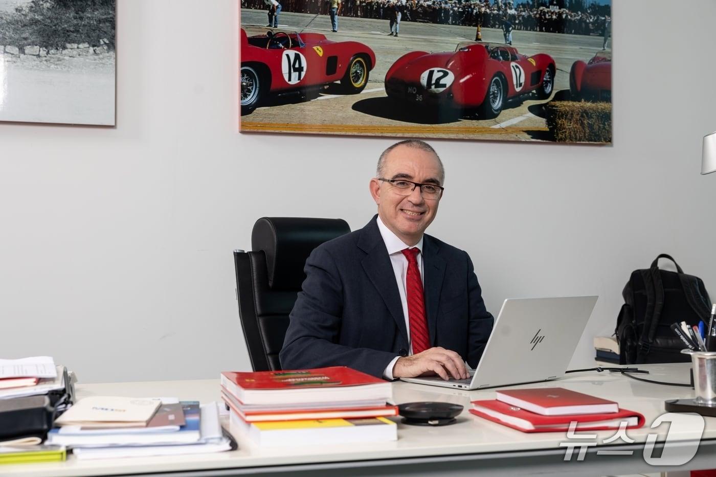 에르네스토 라살란드라 페라리 최고 연구개발 총괄.(페라리 제공) 