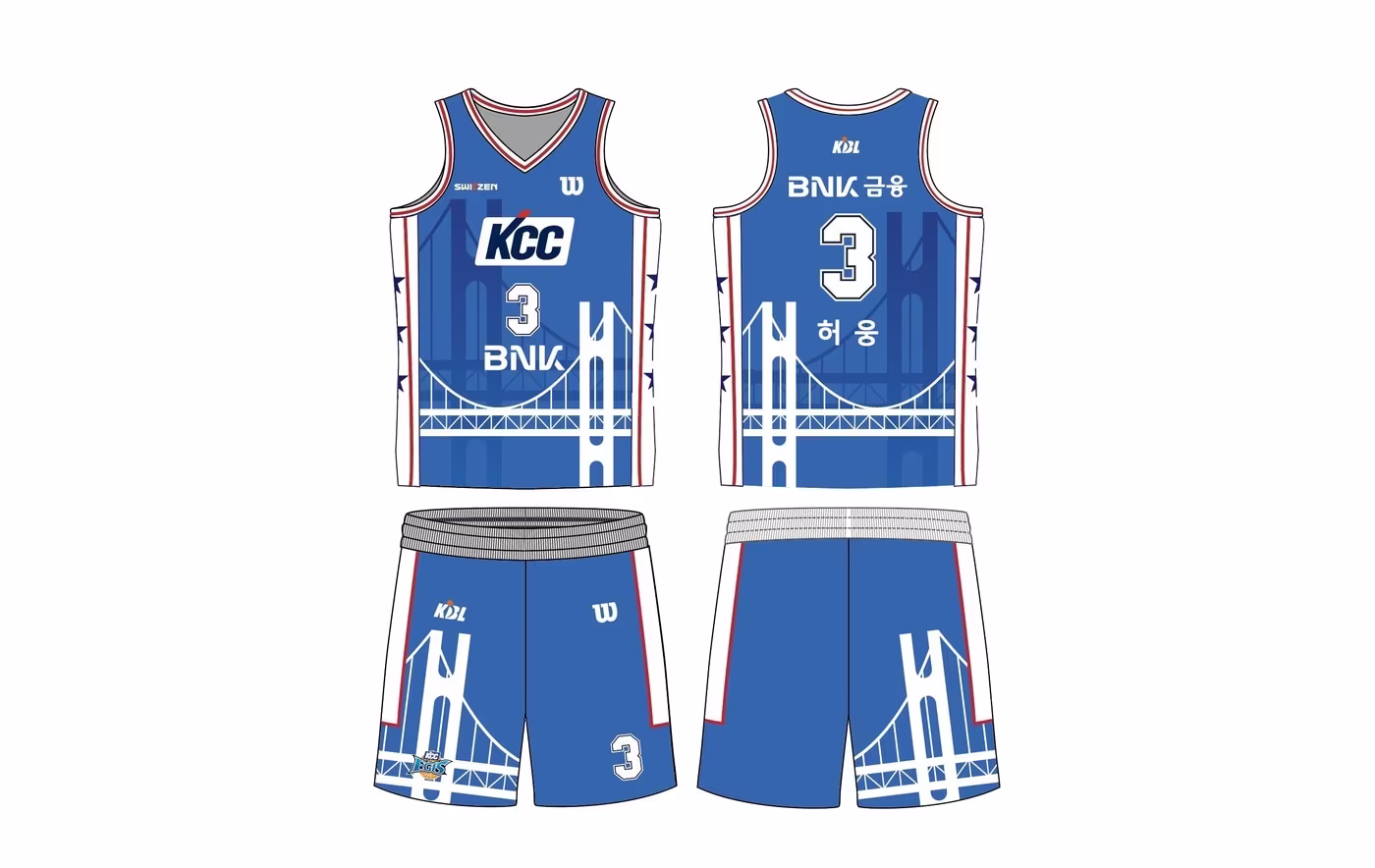 부산 KCC의 2025-26 시티 에디션 유니폼. (부산 KCC 제공)