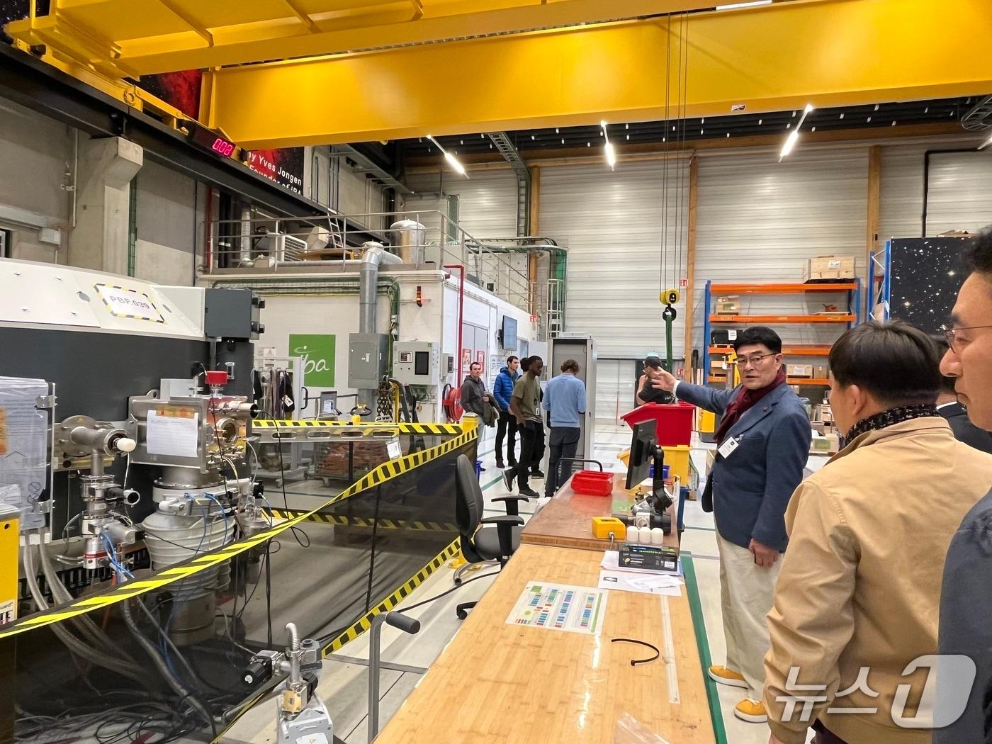 본문 이미지 - 7~12일 도계 의료클러스터 조성을 위해 유럽 현지를 방문한 박상수 삼척시장.(삼척시 제공, 재판매 및 DB 금지) 2025.12.16/뉴스1