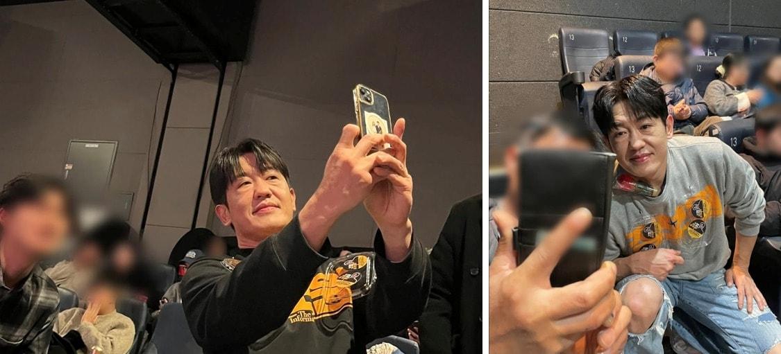 본문 이미지 - '정보원' 홍보 중인 허성태