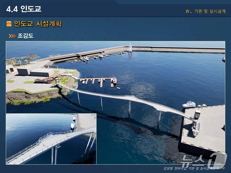 본문 이미지 - 김녕항 정비사업 조감도(제주도 제공. 재판매 및 DB금지)/뉴스1