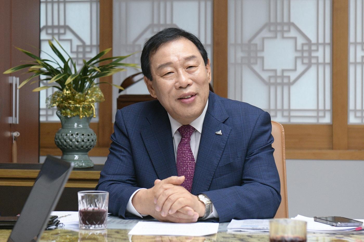 최민호 충청광역연합 2대 연합장 선출. (세종시 제공. 재판매 및 DB 금지)