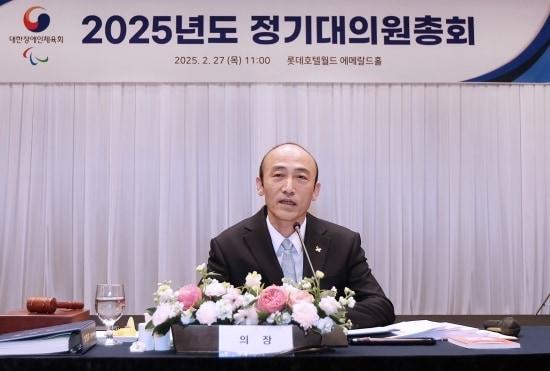 본문 이미지 - 정진완 대한장애인체육회장.(대한장애인체육회 제공)