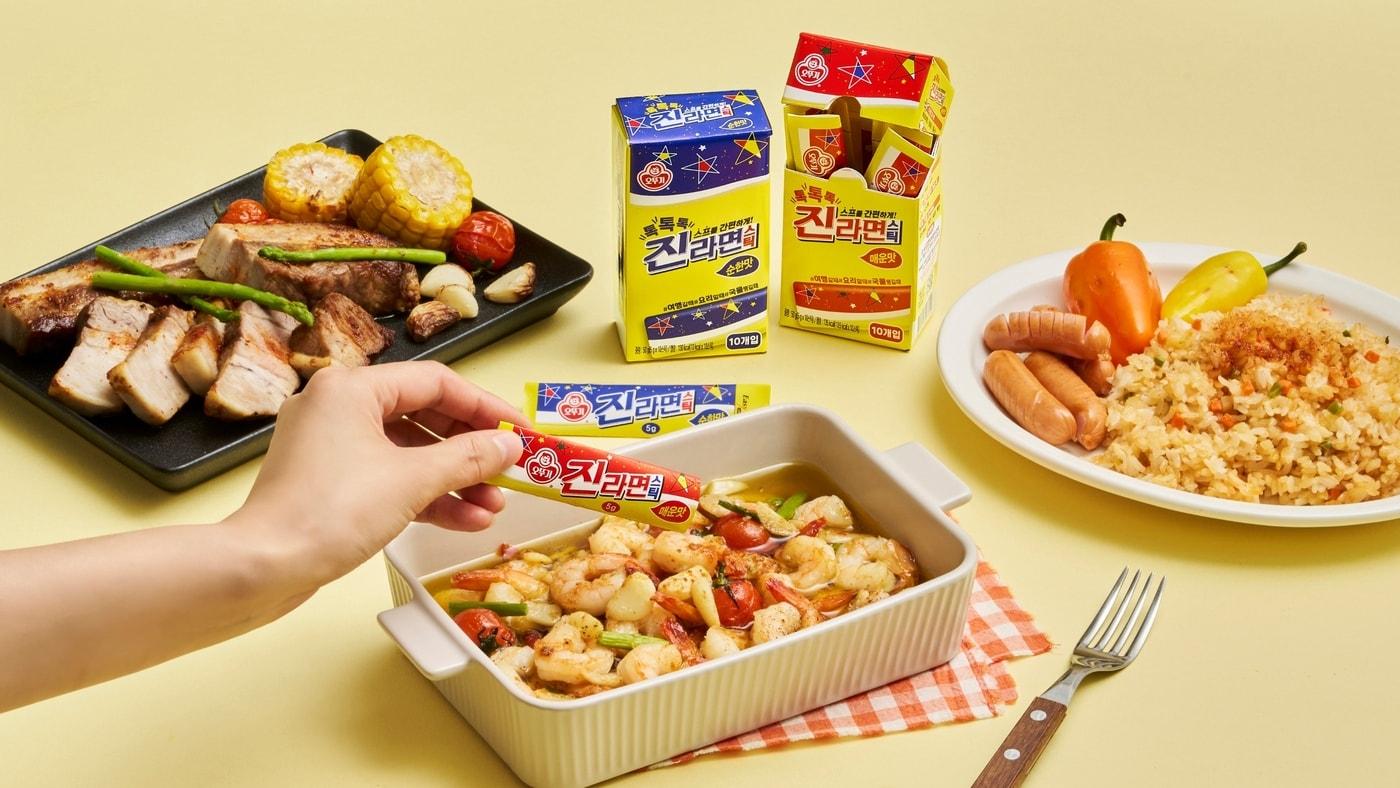 톡톡톡 진라면 스틱 이미지(오뚜기 제공)