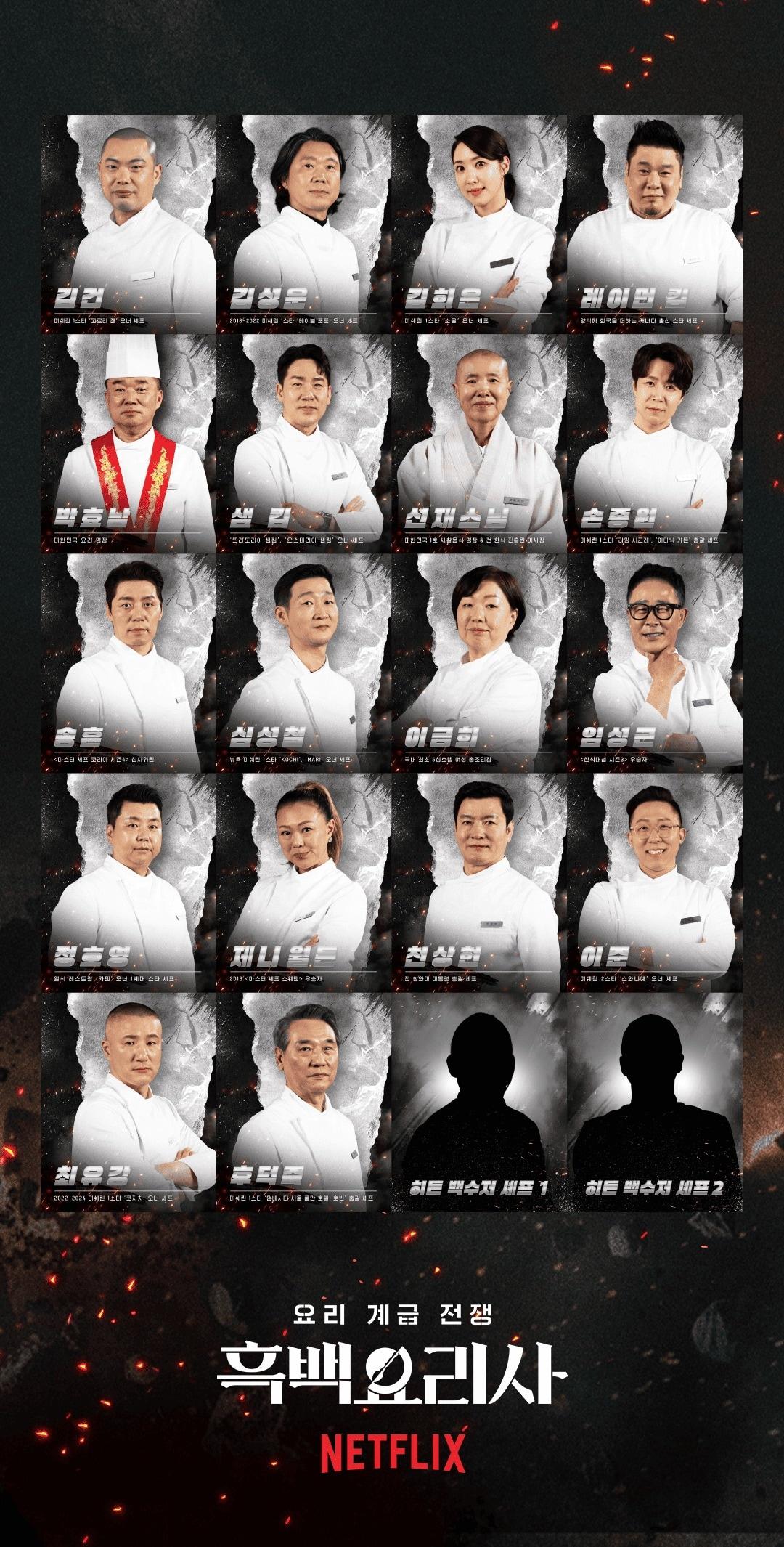 본문 이미지 - '흑백요리사2' / 넷플릭스